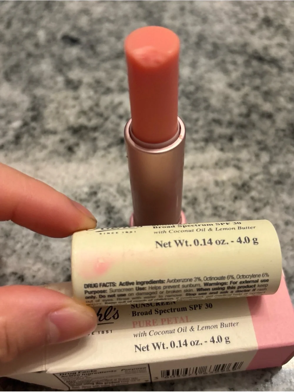 NEW Kiehls Butterstick Lip Treatment PURE PETAL *Rare & Discontinued NIB